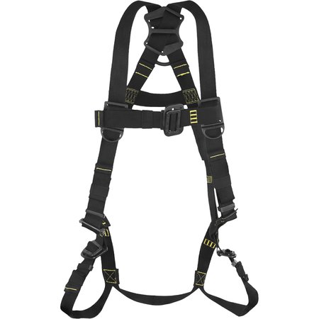 IRONWEAR Flame Resistant Full Body Harness with Kevlar & Nomex webbing and sewn-in thread | 310 Lbs Capacity 2175FR-2XL-3XL